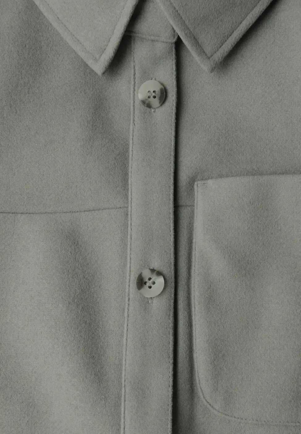 Overshirt In Wolloptik