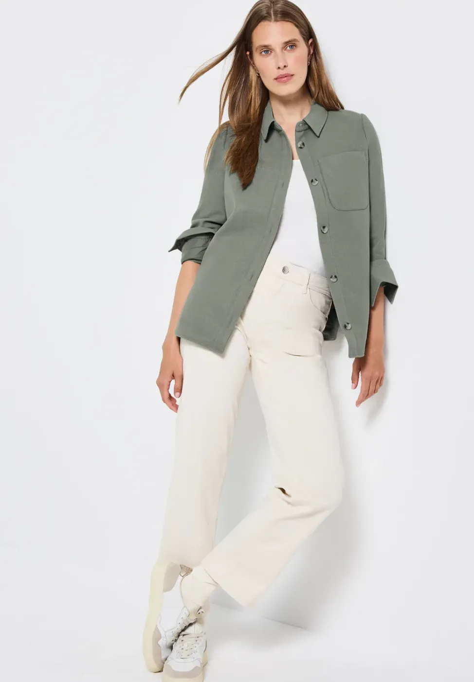 Overshirt In Wolloptik