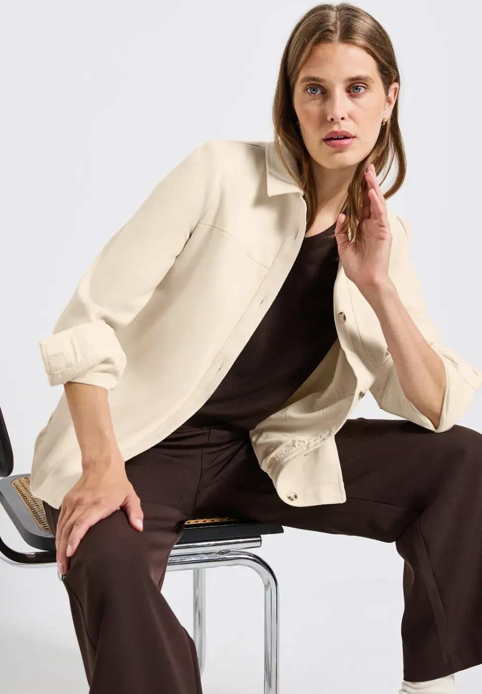 Overshirt In Wolloptik