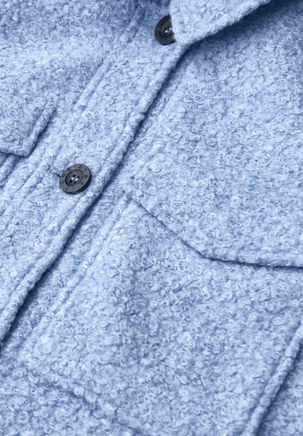 Overshirt in Wolloptik