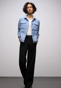 Overshirt in Wolloptik