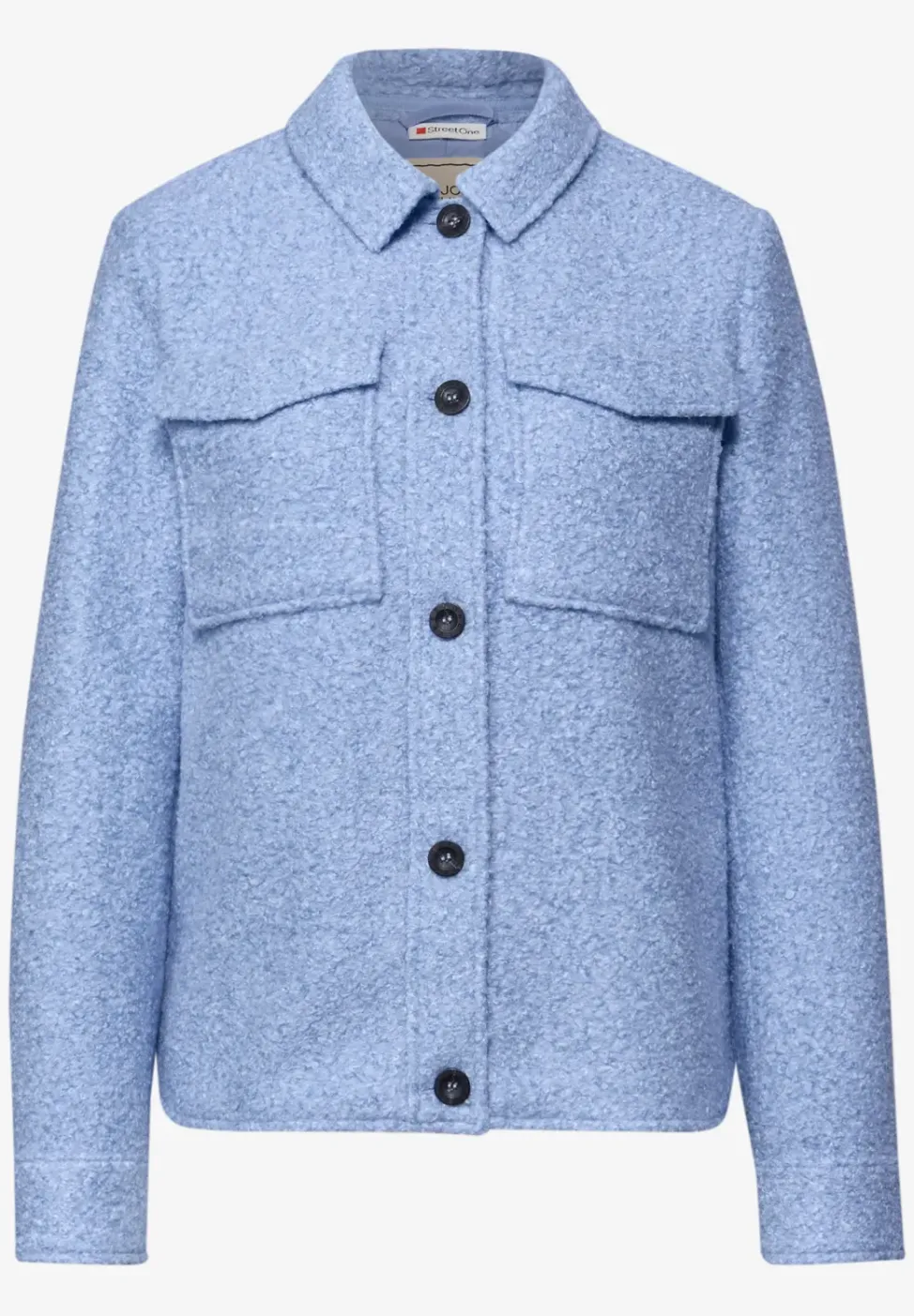 Overshirt in Wolloptik