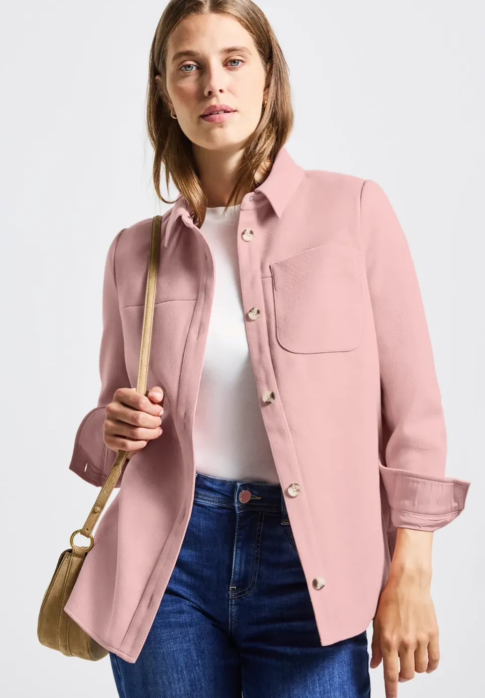 Overshirt In Wolloptik