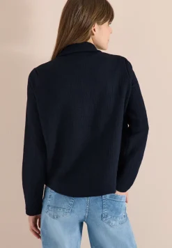 Overshirt mit Brusttaschen und Struktur