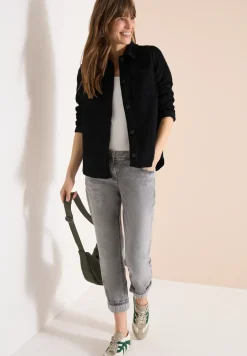 Overshirt mit Brusttaschen und Struktur