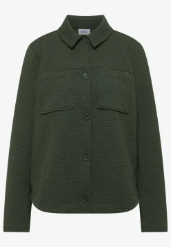 Overshirt mit Brusttaschen und Struktur