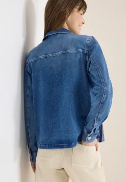 Overshirt mit Knopfleiste