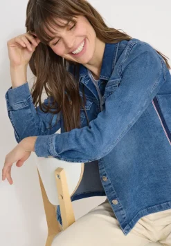 Overshirt mit Knopfleiste