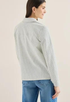 Overshirt mit Streifenmuster