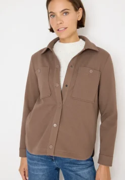 Overshirt mit Struktur