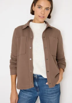 Overshirt mit Struktur