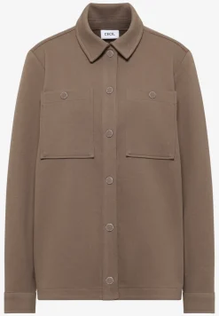 Overshirt mit Struktur