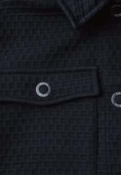 Overshirt mit Struktur