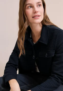 Overshirt mit Struktur