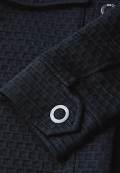 Overshirt mit Struktur