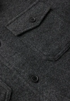 Overshirt mit Wollanteil