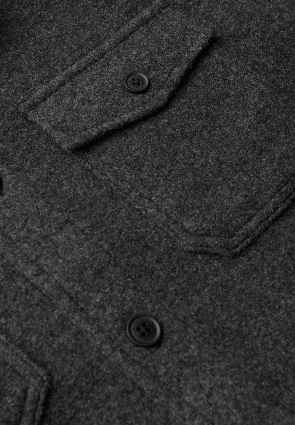 Overshirt mit Wollanteil