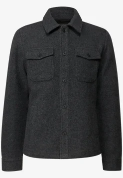 Overshirt mit Wollanteil
