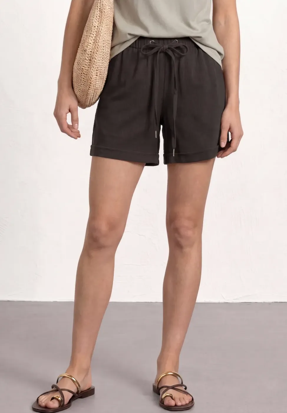 Paberbag Viskose Shorts