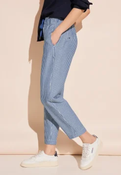 Paperbag Seersucker Hose