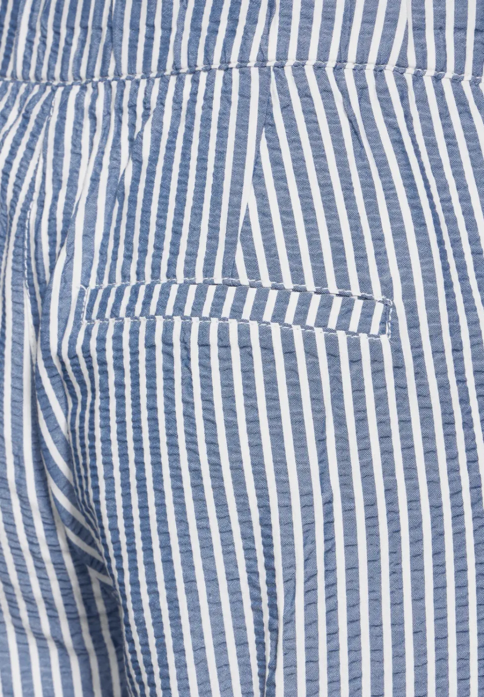 Paperbag Seersucker Hose