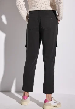 Paperbag Hose im Cargo-Look