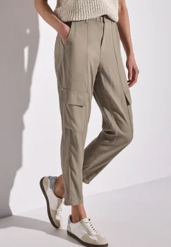 Paperbag Hose im Cargo-Look