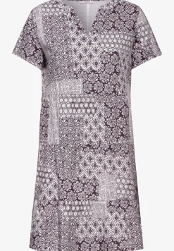 Patchwork Print Kleid