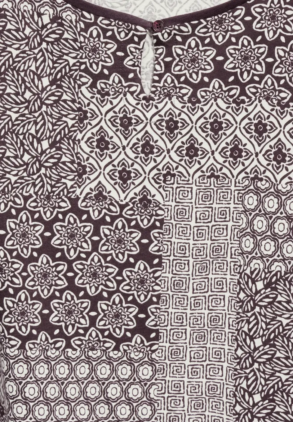 Patchwork Print T-Shirt