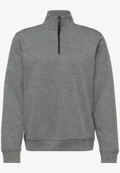 Piqué Troyer Sweatshirt