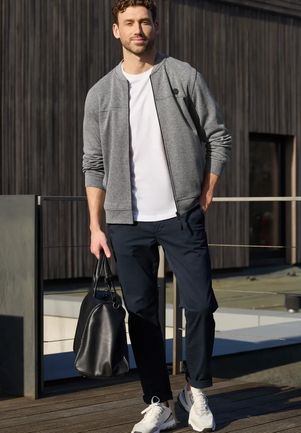Piquee Blouson