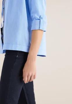 Piqué Hemdbluse