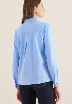 Piqué Hemdbluse