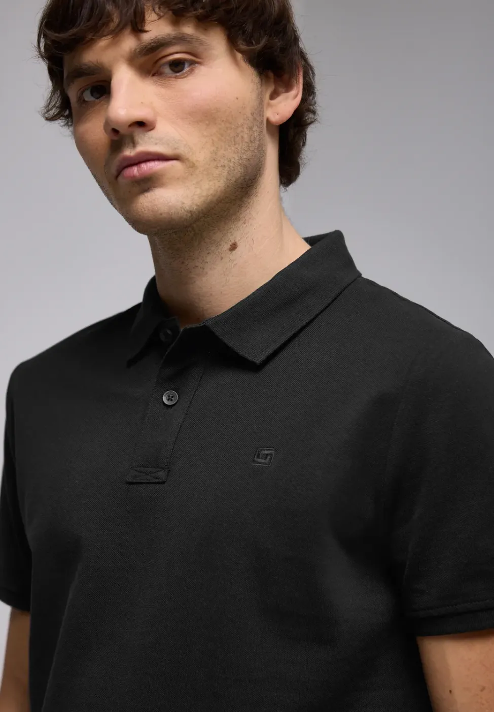Piqué-Poloshirt mit Logo