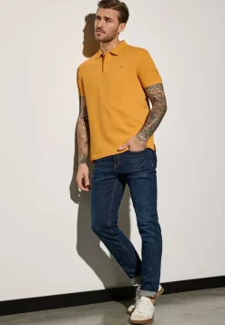 Piqué-Poloshirt mit Logo