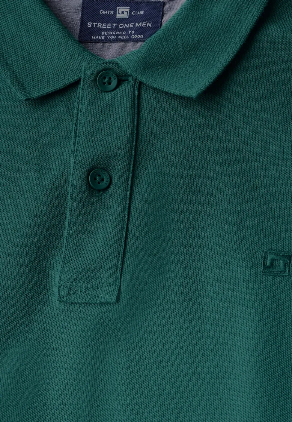 Piqué-Poloshirt mit Logo