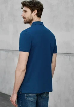 Piqué-Poloshirt mit Logo