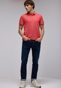 Piqué-Poloshirt mit Logo
