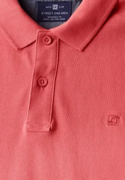 Piqué-Poloshirt mit Logo