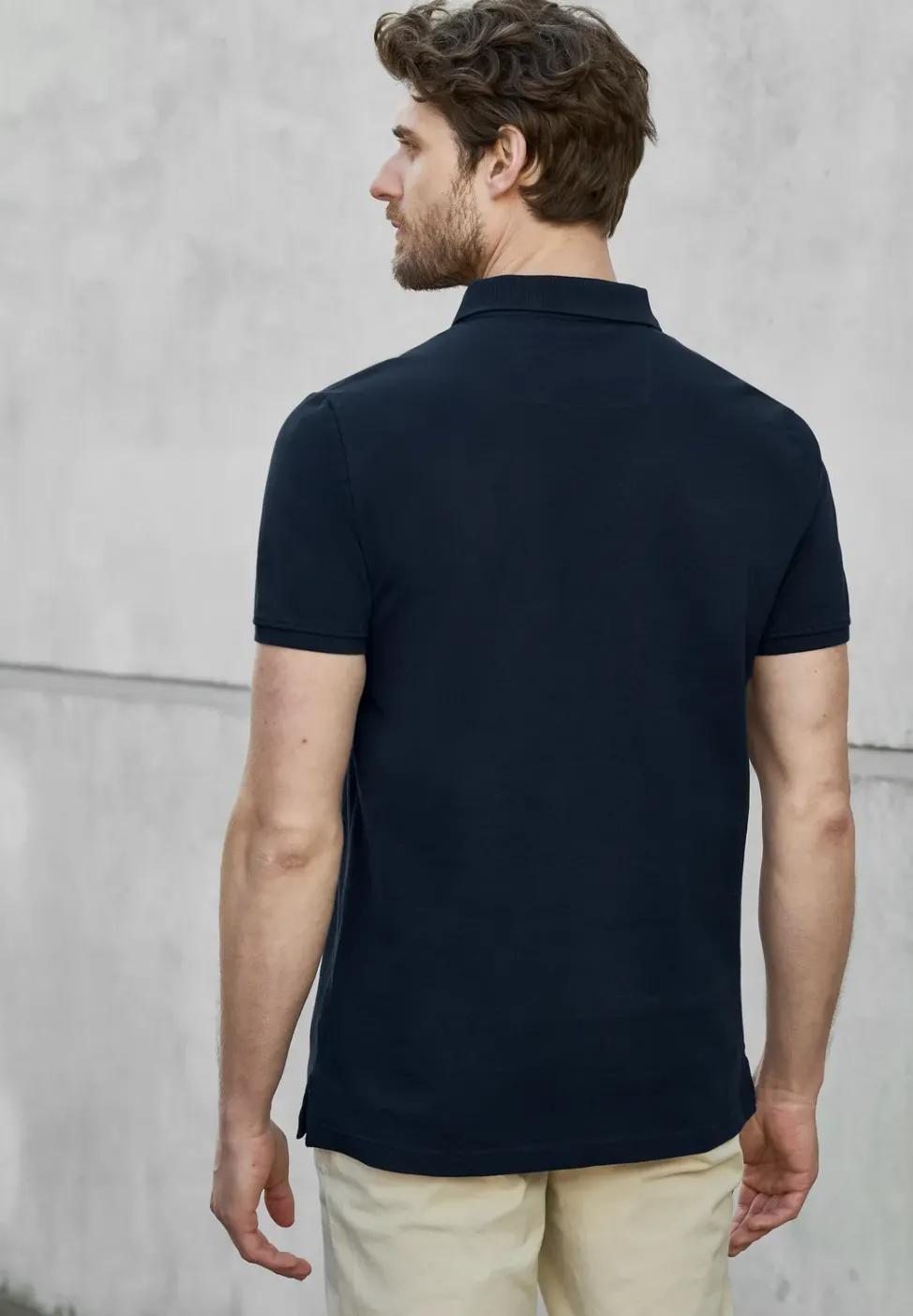 Piqué-Poloshirt mit Logo