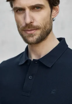 Piqué-Poloshirt mit Logo
