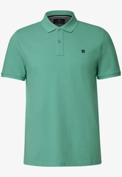 Piqué-Poloshirt mit Logo