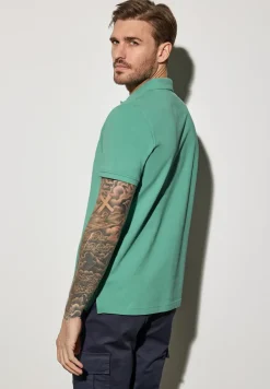 Piqué-Poloshirt mit Logo