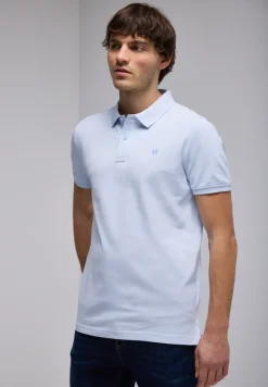 Piqué-Poloshirt mit Logo