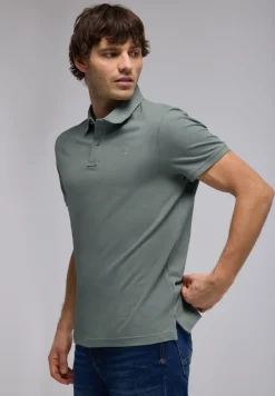 Piqué-Poloshirt mit Logo