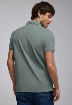 Piqué-Poloshirt mit Logo