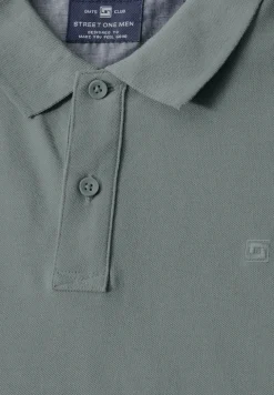 Piqué-Poloshirt mit Logo
