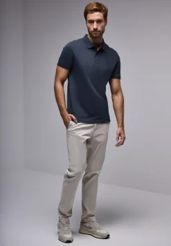Piqué-Poloshirt mit Logo