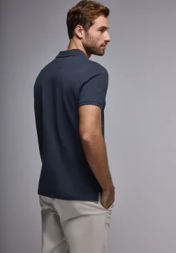 Piqué-Poloshirt mit Logo