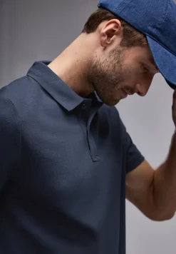 Piqué-Poloshirt mit Logo